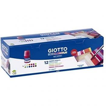 Giotto Decor Acrylic 25 Ml. Estuche 12 Uds.