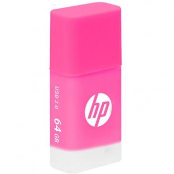 HP v168 64GB USB 2.0 Flash Drive Pink