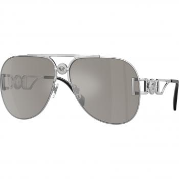 Versace VE2255 10006G Men's Sunglasses Silver Size 63