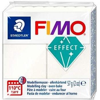 STAEDTLER Fimo Effect 8020-08 Oven Hardening Modelling Clay 56g - Mother of Pearl