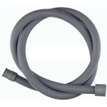 Tubo de desagüe para lavadora con diámetro Ø 20/28 x 1800mm y bocas a 180º
