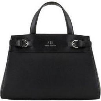 Bolso de Mano con Bandolera Negro Armani Exchange