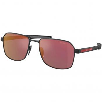 Prada Linea Rossa PS54WS Asian Fit DG010A Men's Sunglasses Black Size 57