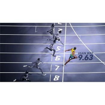 Usain Bolt Poster On Silk <106cm x 60cm, 43inch x 24inch> - Cartel de Seda - 3377B5