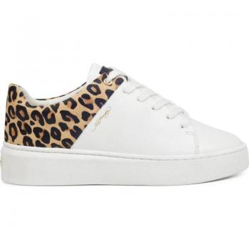 Zapatillas de Moda ED HARDY Wild Low Top Blanco Leopardo