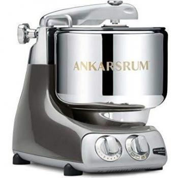 Robot de cocina Ankarsrum Assistent Original 6230 - Multifuncional 7L, 1500W, Negro Cromado