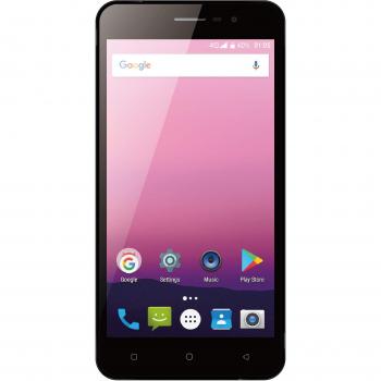 Smartphone Denver SDQ-52004LBlack de 5.2 con Procesador QC 1.3GHz, Memoria Interna de 16GB, RAM de 2GB, Cámara Dual 8/5MP, Conectividad 4G y Batería de 2200mAh - Sistema Operativo Android 7