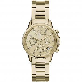 Reloj Armani Exchange AX4327 yellow gold Acero 316 L Mujer