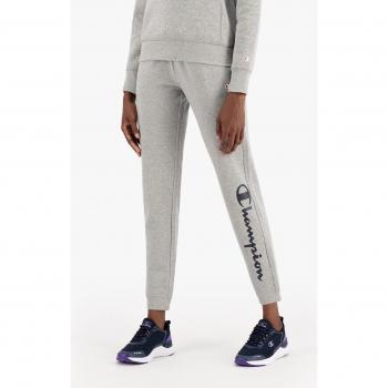 Pantalón corto Champion Legacy Wn's Contrast Script Logo Print Cuffed Joggers Grey Talla L