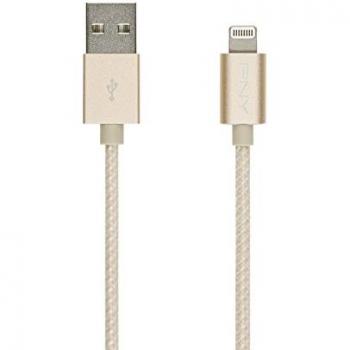PNY C-UA-LN-G01-04 - Cable Lightning iPhone/iPad/iPod 1,20 m Plata