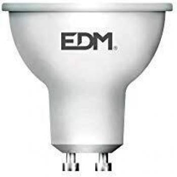eDM 98252 Bombilla Dicroica LED Gu10 7W 550 Lm 3200K 120º Luz Calida