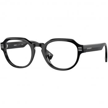 Burberry BE2386F Asian Fit 3001 Gafas Recetadas para Hombre Negras