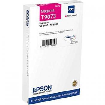 Epson C13T907340 - Cartucho de tóner adecuado para WF6090, color magenta