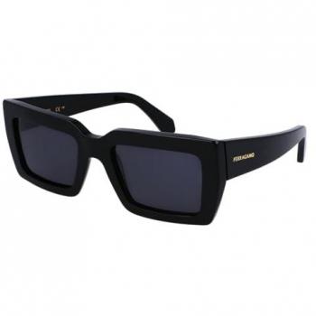 Salvatore Ferragamo SF1108S Geometric Black Sunglasses, Unisex, 54mm