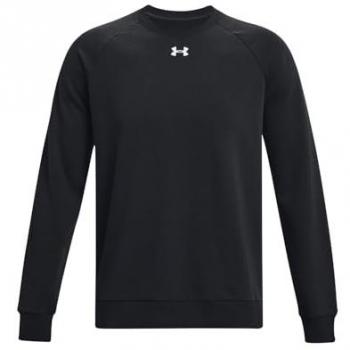 Under Armour Rival Fleece Crew Sweatshirt - Black - Men's XS