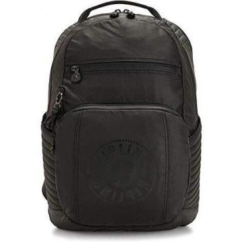 Kipling Troy Extra, Mochila Tiempo Libre y Sportwear Mujer, Negro