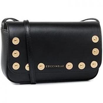 Coccinelle Bolso mujer mini bag cowhide effect leather Negro Talla única