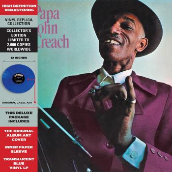 Papa John Creach Blue Vinyl Record