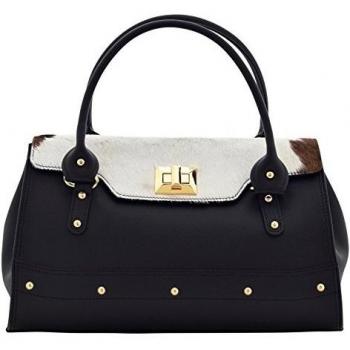 PIERA Bolsos Bolera Totes Hombro Bolsas Mano Cuero Original Made in Italy
