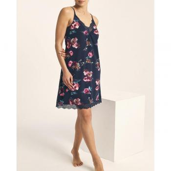 Camisola de tirantes para mujer Promise N15371, fabricada en modal-algodón, estampado M