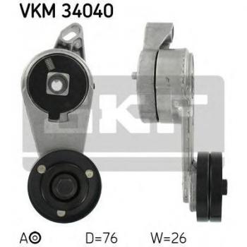 Skf VKM 34040 rodillos tensores para correa de transmisión trapezoidal