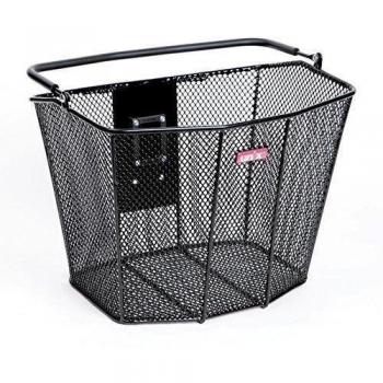 Proline Uni Vicario Rueda Delantera Cesta, Negro, 39 x 30 x 17 cm