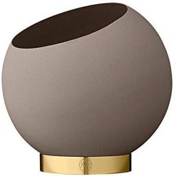 AYTM Globe - Maceta (diámetro de 37 cm, altura de 32,3 cm x diámetro de 37 cm, apta para uso en interiores y exteriores)