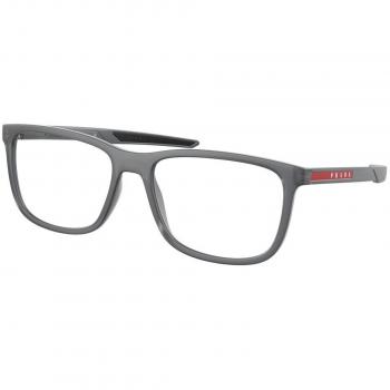 Prada Linea Rossa PS07OV 13C1O1 Men's Clear Frame Eyeglasses Size 54 with Blue Light Blocking
