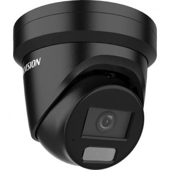 Cámara Turret IP 8MP Hikvision DS-2CD2386G2H-IU (2.8mm) con visión nocturna y micrófono integrado, 4K, color negro