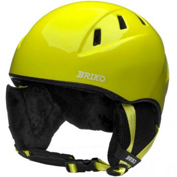 Briko Casco de esquí y snow para niños Makalu con diseño ligero, ajuste cómodo, ventilación ajustable y certificación de seguridad