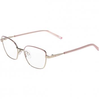 United Colors of Benetton 4007 206 Armazones para Mujer Dorados, Lentes Recetados Para Mujer Dorados, Gafas Recetadas para Mujer Dorados