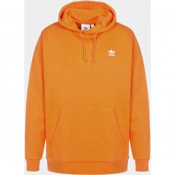 Adidas Bright Orange XL Men's Long-Sleeve Hoodie Sweatshirt