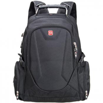 Winkee BB4349MBK Mochila para ordenador portátil de hasta 15,6 pulgadas, negro