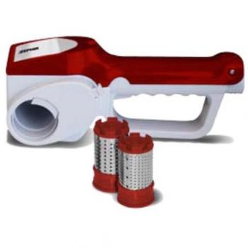Zephir ZHC28 - Rallador (Batería, 25W, 230V, 25,2 cm, 10,5 cm, 9,5 cm) Rojo