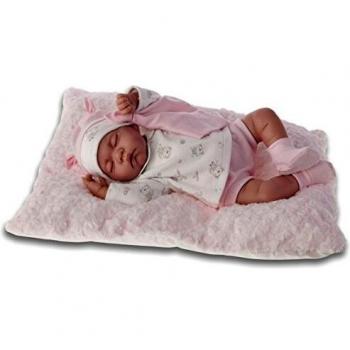 Muñecas Antonio Juan - Muñeca Luna acostadita, Color Rosa