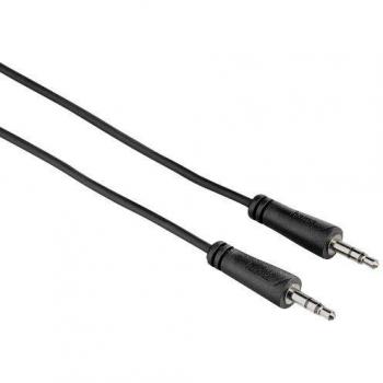 Hama - Cable de Audio de 3m con Conector Jack de 3,5 mm a Conector Jack de 3,5 mm