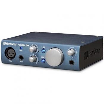 PreSonus AudioBox iOne USB 2.0 Professional Audio Interface with 1 Mic Input