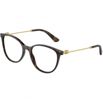 Dolce & Gabbana DG3363F Asian Fit 502 Armazones para Mujer Tortoiseshell