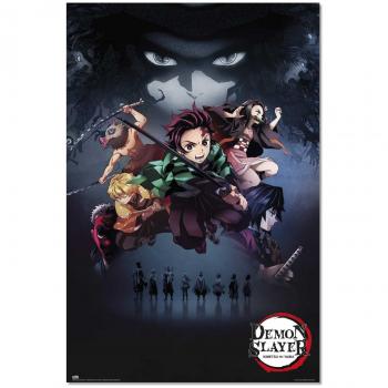 Póster Demon Slayer de Erik Editores