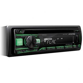 Alpine CDE-201R - Radio de Coche, Color Negro