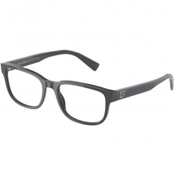 Dolce & Gabbana DG3341 3090 Armazones para Hombre Grises con lentes recetados de 56 mm