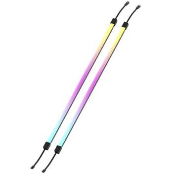 Tiras de Luz LED RGB Corsair LS430 Aurora 430mm - Pack de 2 Tiras Magnéticas con Controlador iCUE