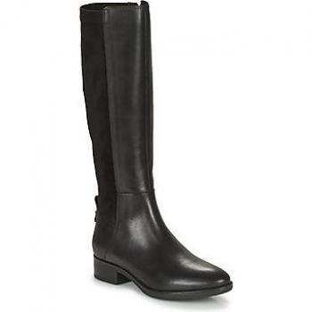 Botas GEOX Felicity para mujer, color negro, con tecnología transpirable, suela de goma antideslizante, diseño elegante y cómodo para uso diario