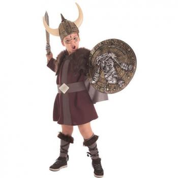 Disfraz de Vikingo con Casco para niño