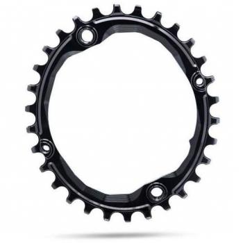 Absolute Black 34T Narrow Wide Oval Chainring 104 BCD