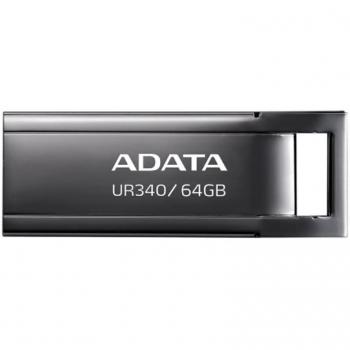ADATA UR340 64GB Black Metallic USB 3.2 Flash Drive