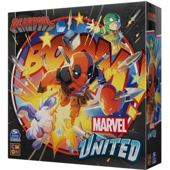 Asmodee Marvel United: Deadpool Expansión de Juego de Mesa