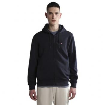 Napapijri Balis Full Zip Hoodie for Men - Size L - Dark Blue