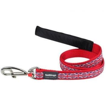 Correa para Perro Red Dingo Union Jack 1,2 m Rojo 1.2 x 120 cm