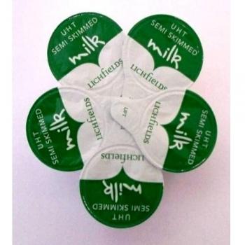 240 porciones de 12ml UHT leche semidesnatada
